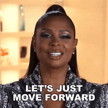 Let'S Just Move Forward Jennifer Williams GIF - Let'S Just Move Forward Jennifer Williams Basketball Wives GIFs