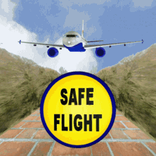 Have A Safe Flight Safe Trip GIF - Have A Safe Flight Safe Trip Safe Journey GIFs