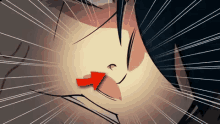 Anime Nose Hair GIF