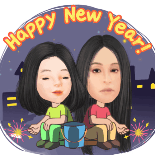 Lilly Singh Happy New Year2020 Sticker - Lilly Singh Happy New Year2020 Happy New Year Stickers