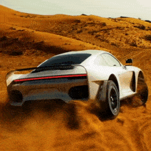Porsche In Desert GIF - Porsche In Desert GIFs