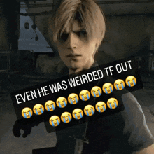 Leon Kennedy Resident Evil GIF - Leon Kennedy Resident Evil Even He Was Weirded Tf Out GIFs
