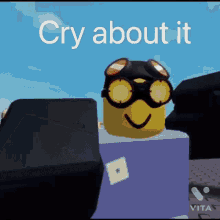 Roblox Meme Cry About It Ha GIF - Roblox Meme Cry About It Ha GIFs