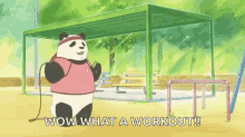 panda jump rope fail workout
