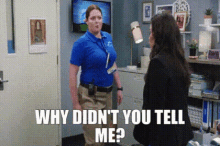 Superstore Dina Fox GIF - Superstore Dina Fox Why Didnt You Tell Me GIFs
