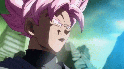 Goku Black Pink Gif