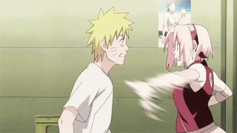 Naruto Sakura GIF – Naruto Sakura Punch – GIFs entdecken und teilen