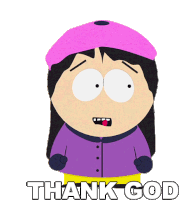 Thank God Wendy Testaburger Sticker - Thank God Wendy Testaburger South Park Stickers
