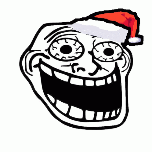 christmas troll face