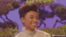 Happy Logan Browning GIF - Happy Logan Browning Bear Witness Take Action GIFs