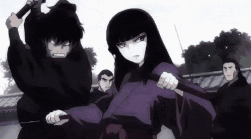 Basilisk バジリスク〜甲賀忍法帖 漫画 アニメ GIF - Basilisk