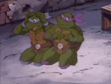 Tmnt Watching GIF - Tmnt Watching Freaking Out GIFs