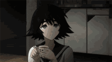 steins gate tea anime drink sad