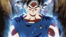 Serious Goku GIF