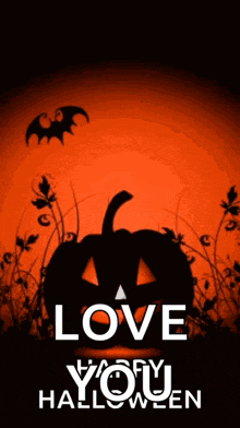 halloween pumpkin bat colorful