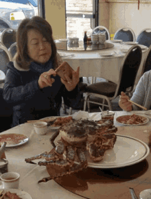 Happy Eating Lobster GIF - Happy Eating Lobster Crab GIFs