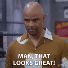 Man That Looks Great James GIF - Man That Looks Great James The Upshaws GIFs