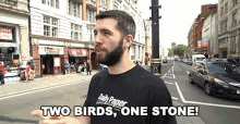 Two Birds One Stone Quote GIF - Two Birds One Stone Quote Efficient GIFs