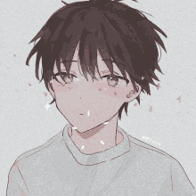 a drawing of a boy with a star on the bottom