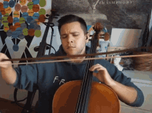 Zanb Passion GIF - Zanb Passion Playing Cello GIFs