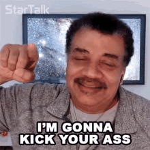 Im Gonna Kick Your Ass Neil Degrasse Tyson GIF