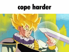 Cope Harder Goku GIF - Cope Harder Goku GIFs