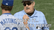 Umpire Ejection GIF - Umpire Ejection Youre Outta Here GIFs