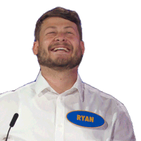 Laughing Ryan Sticker - Laughing Ryan Family Feud Canada Stickers
