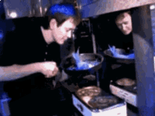 Roger O Donnell The Cure GIF - Roger O Donnell The Cure Cooking GIFs