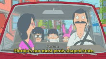 Florida'S Our Most Penis Shaped State. GIF - Florida Bobsburgers Kristen Schaal GIFs