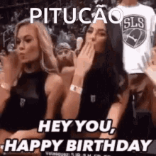 Happy Birthday Pitucao GIF - Happy Birthday Pitucao Photobomber GIFs