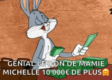Bugs Bunny Looney Tunes GIF - Bugs Bunny Looney Tunes Cash GIFs