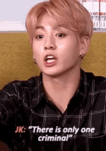 Jungkook Criminal GIF - Jungkook Criminal There Is Only One Criminal GIFs