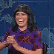 excited melissa villasenor saturday night live thumbs up thrilled