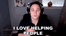 I Love Helping People Courteny Touchette GIF