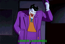 Batman The Animated Series Joker Laughing GIF - Batman The Animated Series Joker Laughing Laugh GIFs