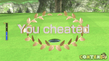You Cheated Wii Sports GIF