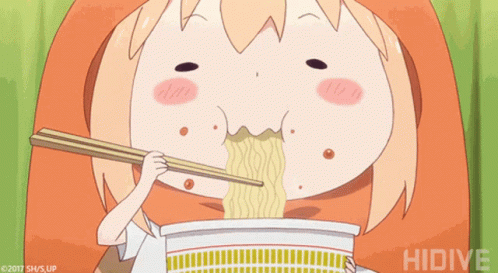 anime eating