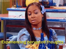 Tmw GIF - Thats So Raven Raven Symone Experiencing Perverted Thoughts GIFs