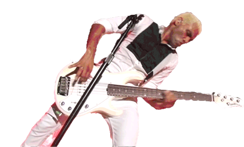 Playing Bass Tony Kanal Sticker - Playing Bass Tony Kanal No Doubt Stickers