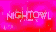 nightowl radio radio station blinking lights logo insomniac events
