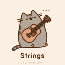 guitar music musician cat cats