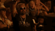 hand up guy fieri stagecoach stone face unimpressed
