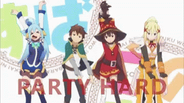 Update 55 anime party gif best  incdgdbentre