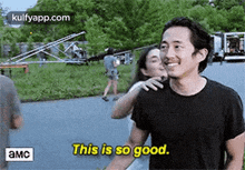 This Is So Good.амс.Gif GIF - This Is So Good.амс Steven Yeun Person GIFs