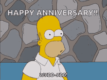 Homer Simpson Whoo Hoo GIF - Homer Simpson Whoo Hoo Yes GIFs