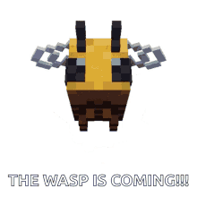 minecraft bee wasp coming
