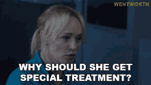 Why Should She Get Special Treatment Marie Winter GIF - Why Should She Get Special Treatment Marie Winter Wentworth GIFs