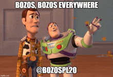 Toy Story Bozo Bozos Everywhere GIF - Toy Story Bozo Bozos Everywhere Buzz Lightyear Bozo GIFs