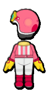 Kirby Mii Racing Suit Mario Kart Sticker - Kirby Mii Racing Suit Kirby Mario Kart Stickers